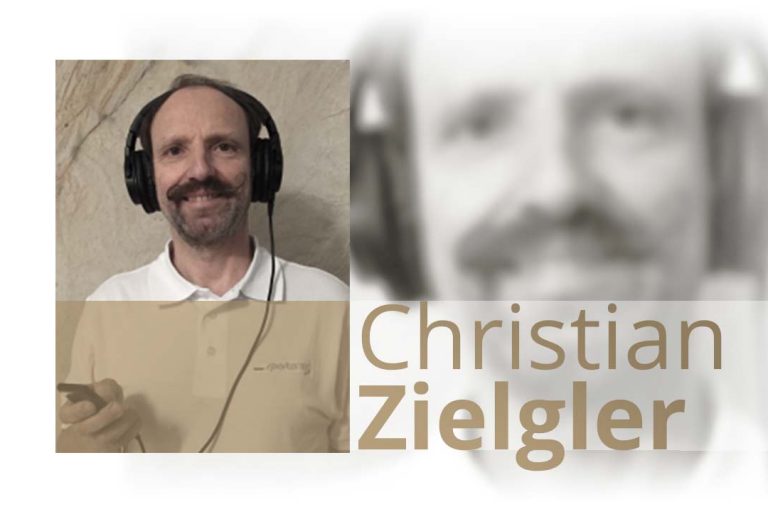 Osteopath Chrisitian Ziegler nutzt Schallpause